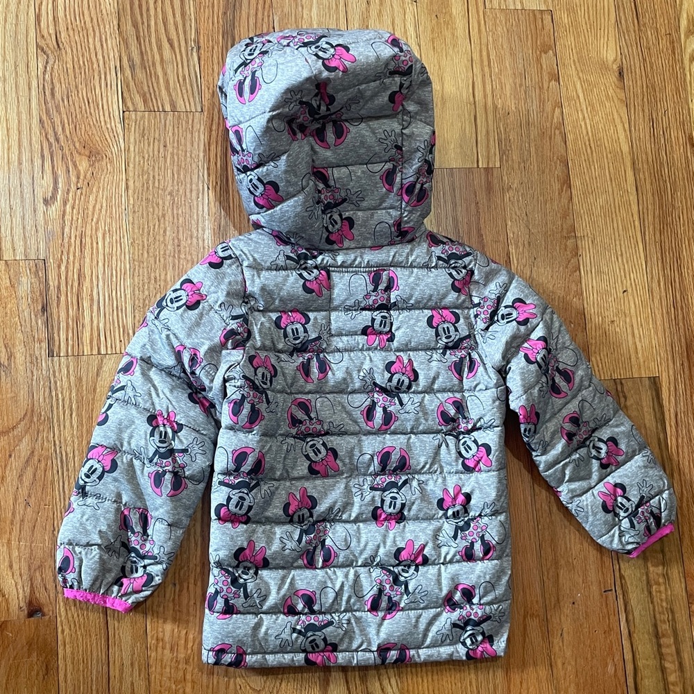 GAP babyGap | Disney Minnie Mouse ColdControl Puffer Jacket Trek 5. * - Picture 9 of 11